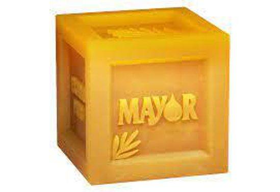 Savon Mayor 360g cube doré Mayor